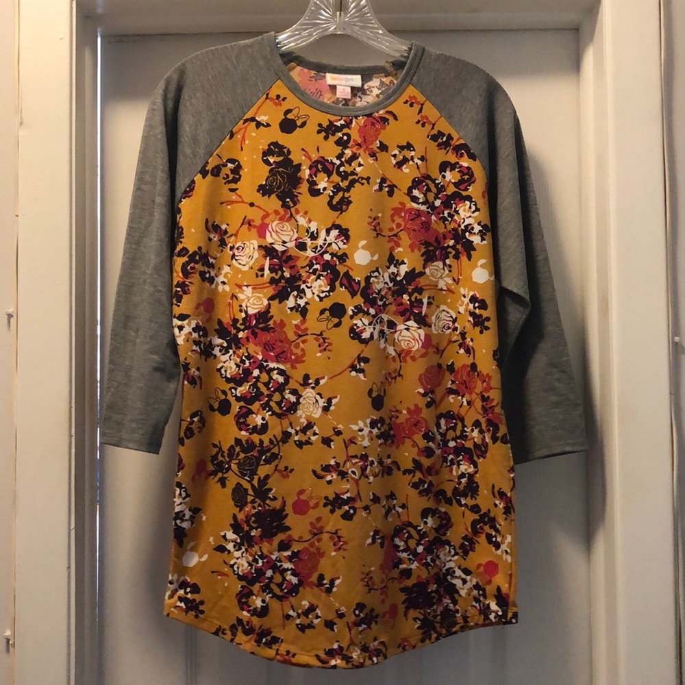 Disney print baseball tee